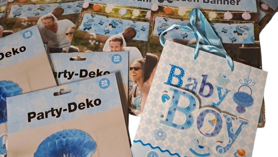 Babypartydeko Bub