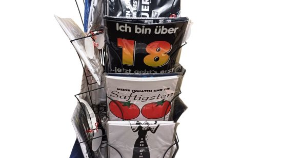 T-Shirts mit Ständer