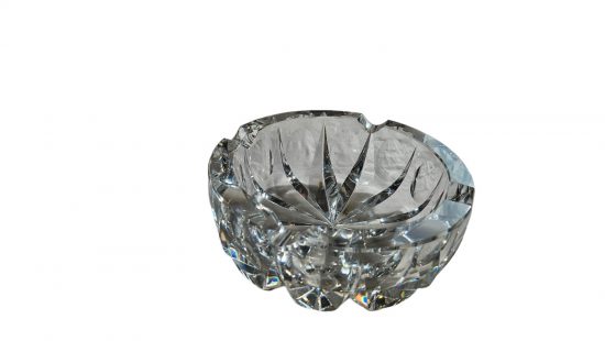 Kristall Aschenbecher