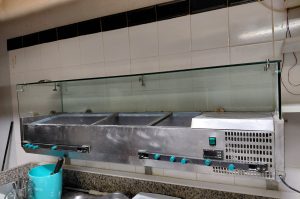 Pizza-Arbeitsplatz L