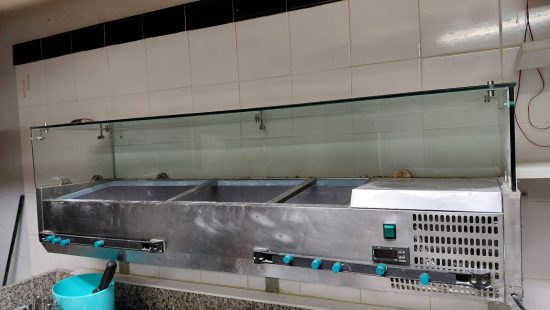 Pizza-Arbeitsplatz L