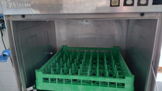 Gastro-Gläserspüler inkl. Tisch KÜ