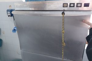 Gastro-Gläserspüler inkl. Tisch KÜ