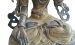 Asiatische Bronzestatue