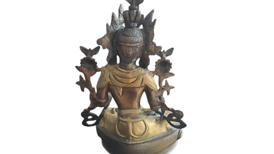 Asiatische Bronzestatue