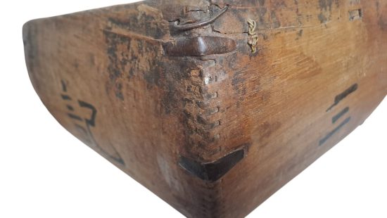 Historische Holztrage