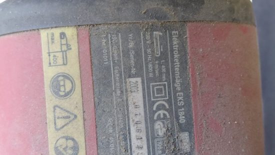 Elektrokettensäge