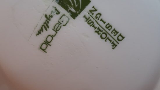 Porzellanvase WZ EG