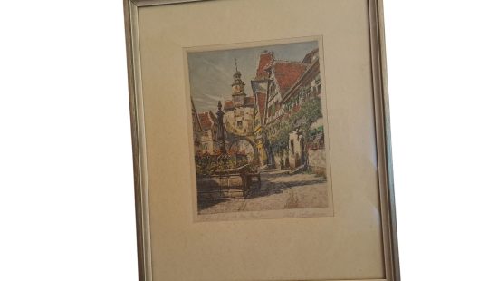 Farbradierung WZ EG
