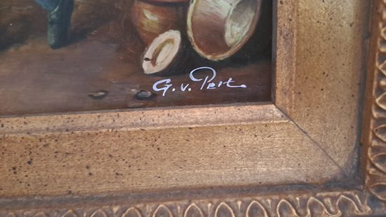 Ölgemälde WZ EG