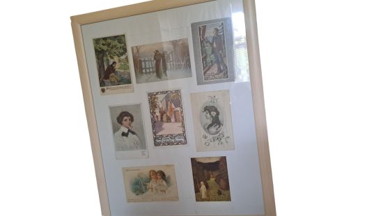 Historische Postkarten WC EG