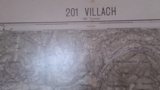 Landkarte von Villach OG