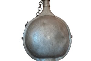 Historische Zinnflasche BÜ OG