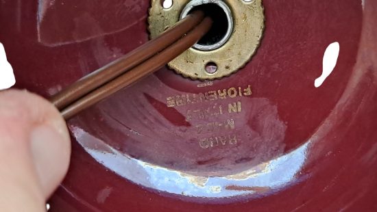 Elektrifizierte Petroleumlampe GZ OG