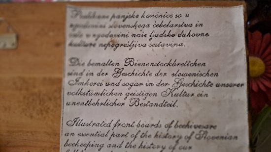 Bienenbrettchen WZ EG