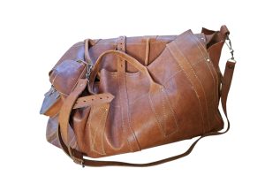 Leder Reisetasche Bad OG
