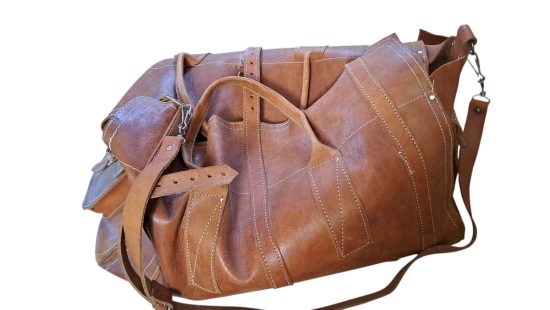 Leder Reisetasche Bad OG