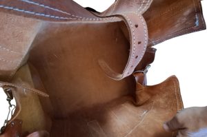 Leder Reisetasche Bad OG