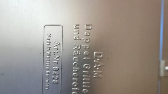 Doppel Grillier und Räucherofen Bad OG