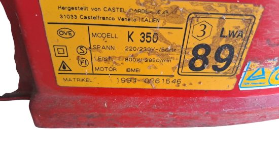 Elektro Rasenmäher A