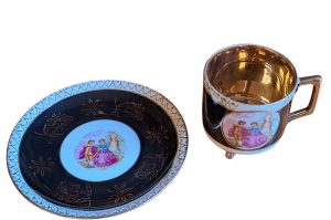 Mokkatasse mit Untertasse WZ EG