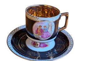 Mokkatasse mit Untertasse WZ EG