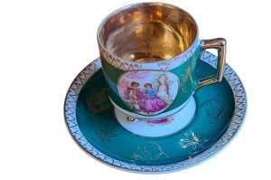 Mokkatasse mit Untertasse WZ EG