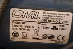 Bohrmaschine 