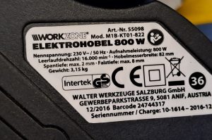 Elektrohobel