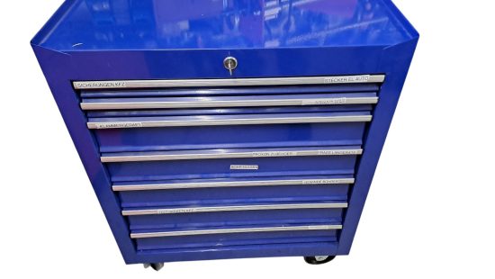 Werkzeugwagen blau