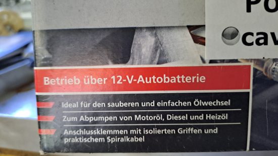 Ölpumpe