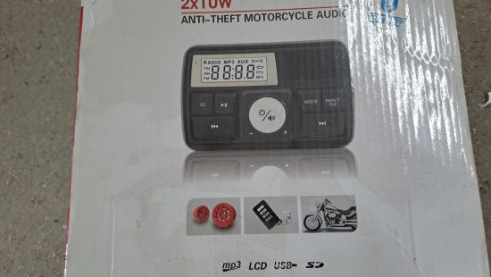 Anti Theft Motorcycle Audio