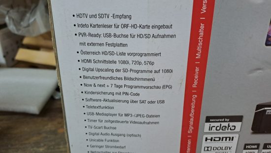 HD TV Receiver