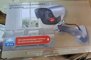 Überwachungskamera Attrappe