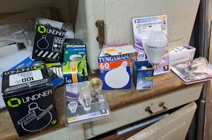 Diverse Leuchtmittel