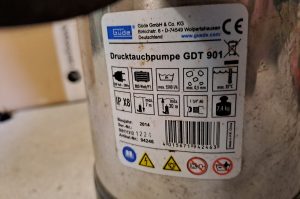 Drucktauchpumpe