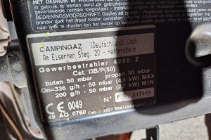 Gasheizgerät