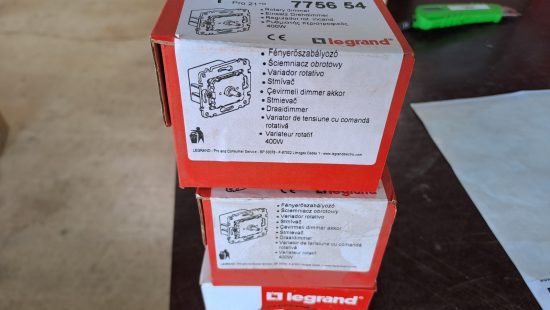 Einsatz Drehdimmer K14