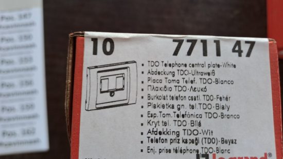 Telefondosenabdeckungen K15