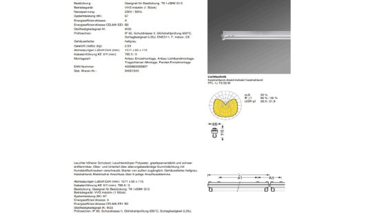 Feuchtraumbalken K19