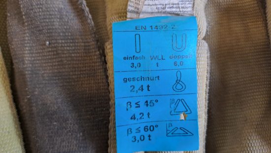 Schwerlastgurte K5 ALL