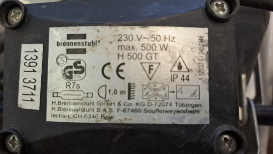 Baustrahler K1 SP