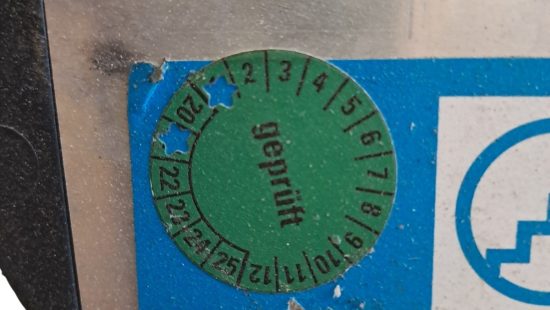 Trittleiter K8 VI