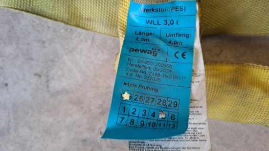 Schwerlastgurte K10 ALL
