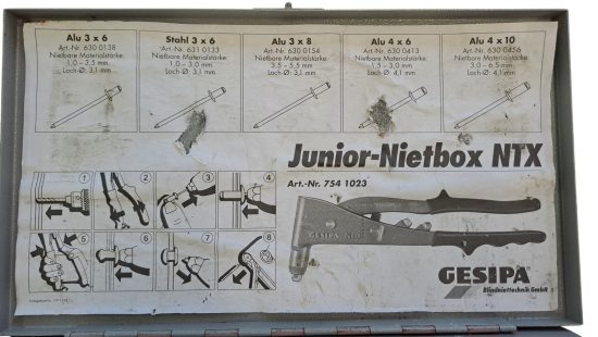 Junior Nietbox K3 VK