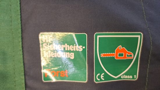 Schnittschutz Latzhose K4 SV
