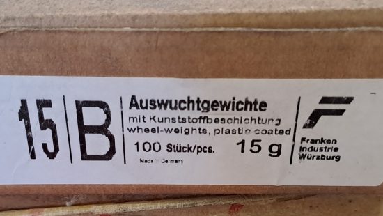 Wuchtgewichter FU K1