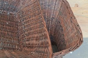 Rattankorbständer