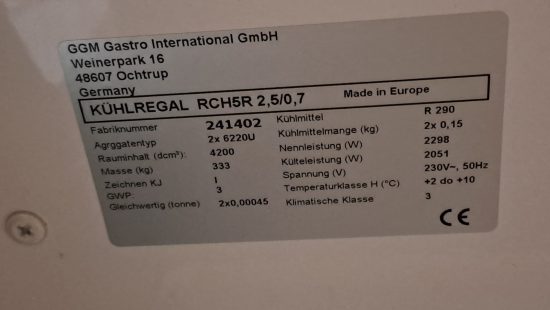 Kühltheke