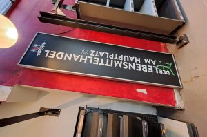 Werbeschild